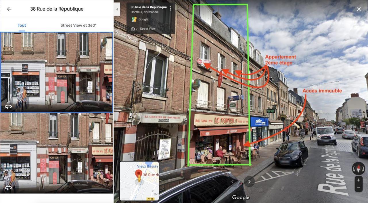Appartement T2 Cosy Honfleur Citystay Coeur Honfleur Netflix Wifi Eksteriør billede